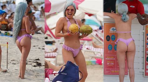 Chanel West Coast In Thong Bikini At Miami Beach Guide My XXX Hot Girl