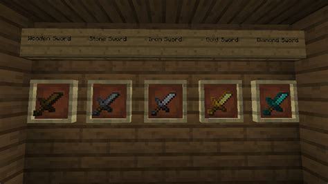 Vanilla Short Swords 1162 Minecraft Texture Pack