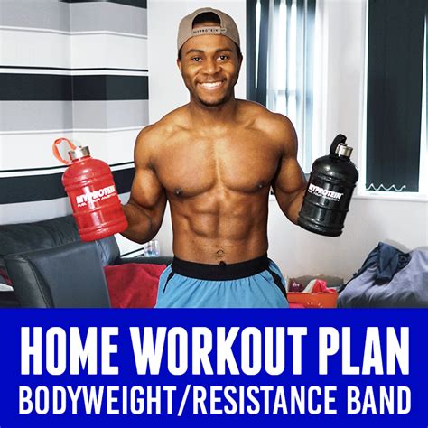 Home Resistance Band Training Routine To Lose Fat Workout Plans