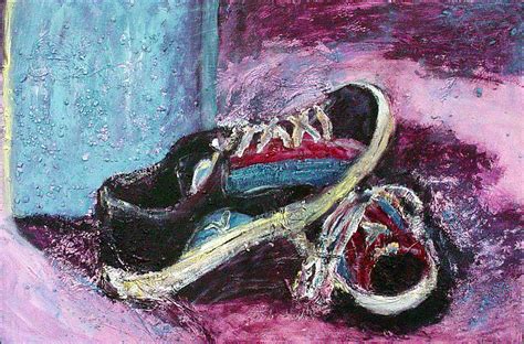 The Artists Shoes Painting By Sarah Crumpler Fine Art America