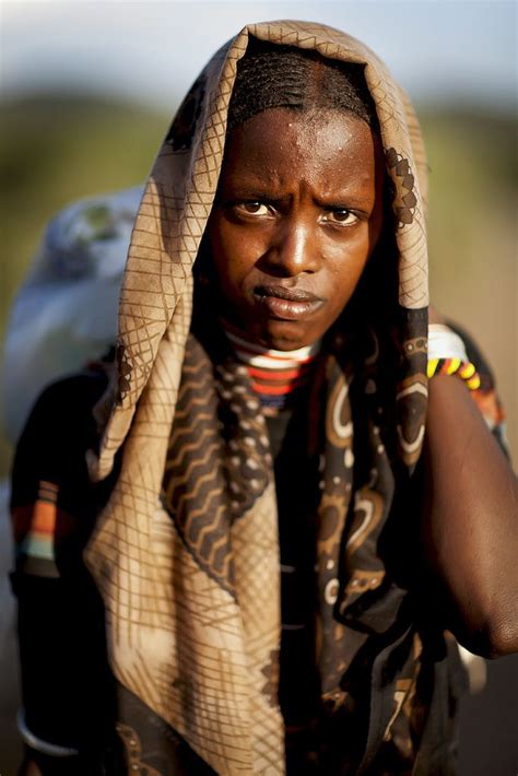 Borana Girl Sunset Ethiopia By Steven Goethals Oromo People