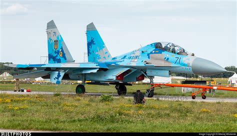 71 Sukhoi Su 27 Flanker Ukraine Air Force Mikolaj Wlodarski
