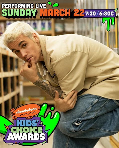 Nickalive Justin Bieber To Perform At Nickelodeons Kids Choice