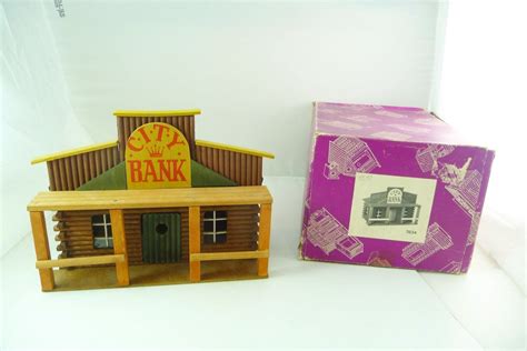 Unsere mitarbeiter beraten sie kompetent in allen fragen rund um ihre finanzplanung. Elastolin City Bank, Nr. 7634 - OVP, Gebäude guter Zustand ...