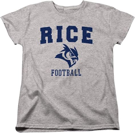 Rice University Official Football Womens T Shirt Clothing
