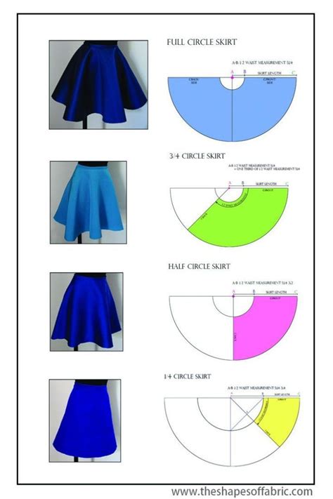 Printable Circle Skirt Pattern Printable Templates