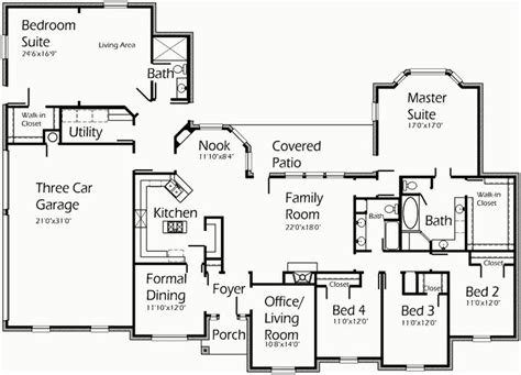 Awesome House Plans With Inlaw Suite Attached House Plans Bungalow
