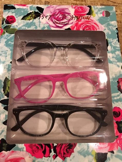 Betsey Johnson Colored Oversized Readers Reading Glasses 3 Pairs 200