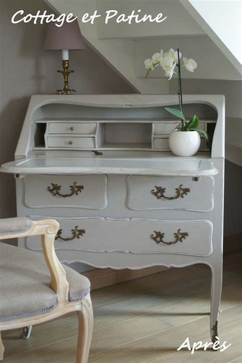 Vous tomberez sous le charme de nos meubles au design recherché et trouverez le bureau ancien correspondant à vos attentes. Secrétaire ancien revisité - Cottage et Patine - le Blog ...