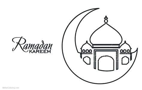 Free Ramadan Coloring Pages