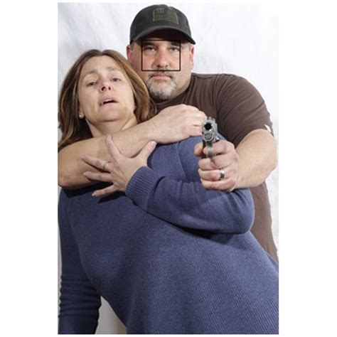 new realistic hostile man w gun woman hostage target 808 box of 100 the target shop