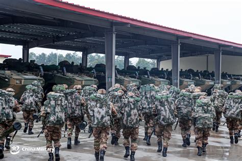 Soldiers In Combat Readiness Training China Military