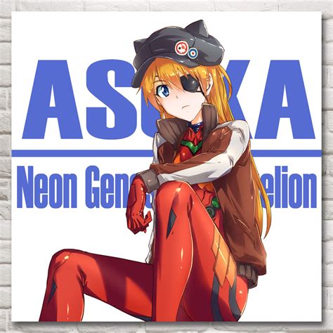Neon Genesis Evangelion Japan Anime Art Silk Fabric Poster Print Wall