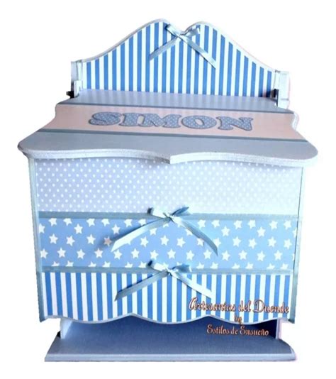 Envíos gratis en el día comprá juguetes sexsuales en cuotas sin interés! Ajuar Baby Shower Nacimiento Pañalera De Madera Fibrofácil ...