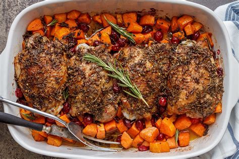 Easy Roasted Turkey Thighs With Garlic Herb Butter — Eatwell101