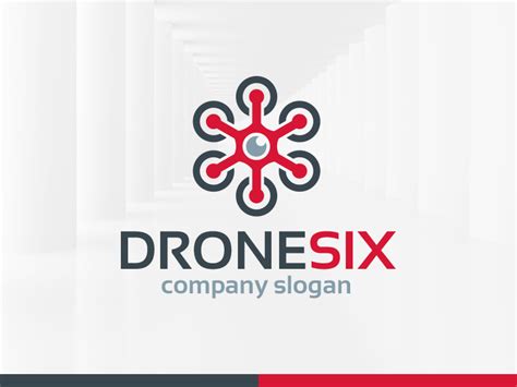 Drone Six Logo Template By Alex Broekhuizen On Dribbble