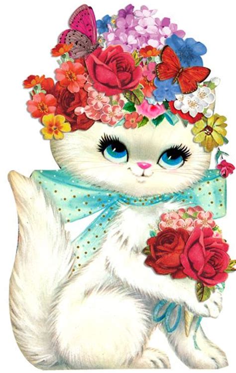 Free Flower Cat Cliparts Download Free Flower Cat Cliparts Png Images