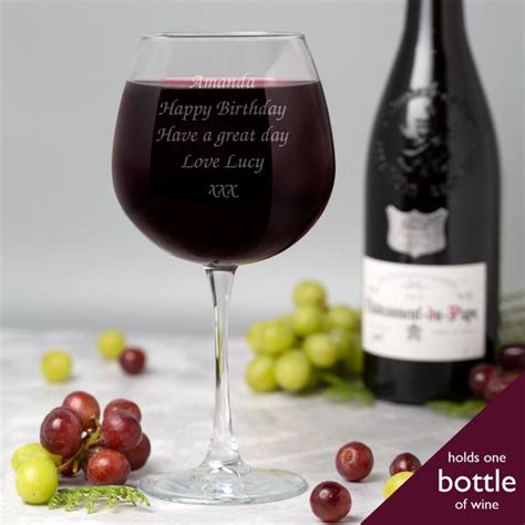 Personalised Engraved Whole Bottle Of Wine For Valentines Day Etsy Uk