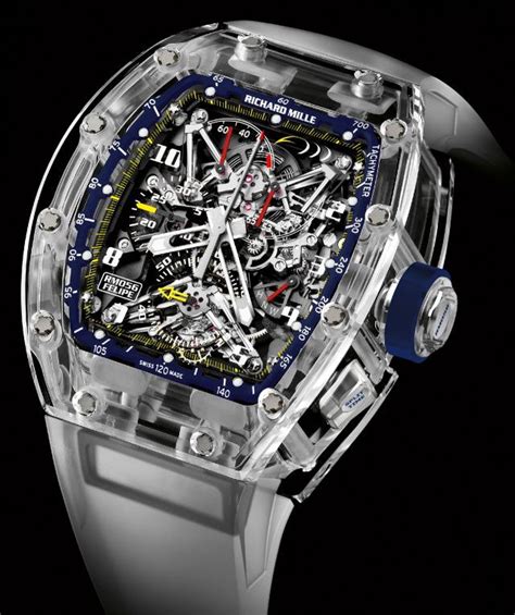 Unique variety of watches on chrono24.com. Richard Mille's Newest Million-Dollar-Plus RM056 Sapphire ...