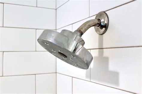 Keep this up until all the calcium stains are above water. How to Remove Calcium Deposits From a Shower Head