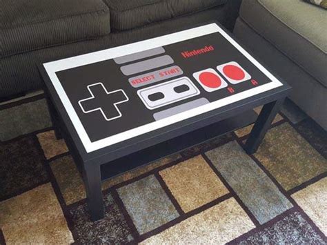 Handmade Nintendo Nes Controller Coffee Table Gadgetsin