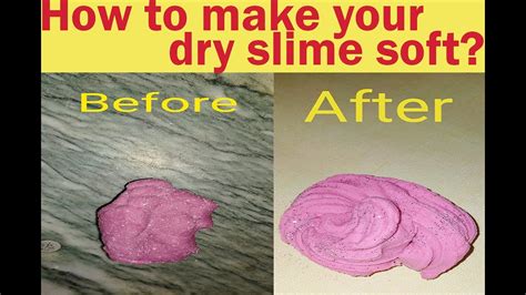 How To Fix An Oldhard Slime Old Slime Like New Stretchy And Soft
