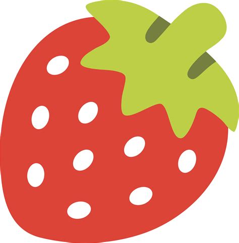 File U F Svg Wikimedia Commons Open Strawberry Emoji Png Clipart
