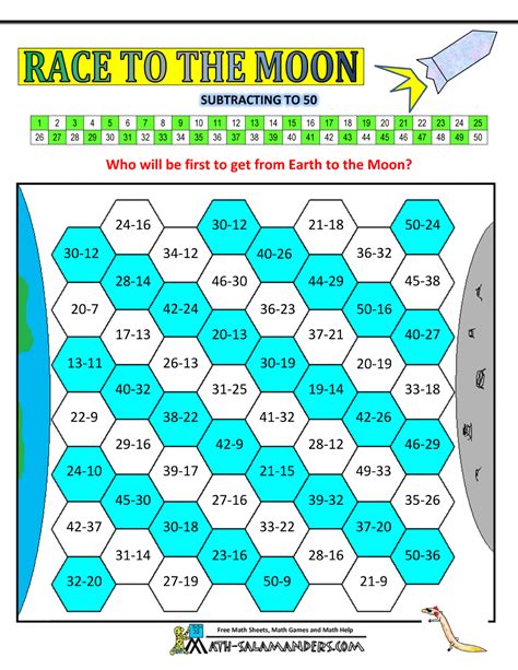 Subtraction Games For Kids