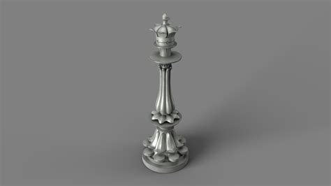 Chess King 3d Model Turbosquid 1530556