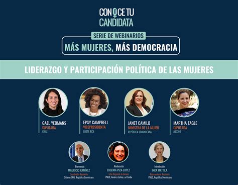 Mujeres Políticas De La Región Comparten Avances En Materia De Igualdad