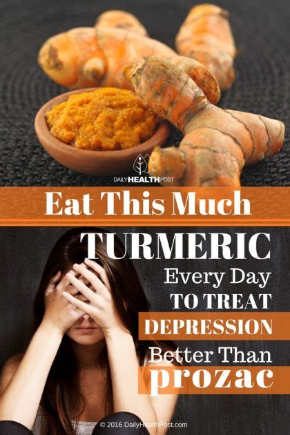 Eat This Much Turmeric Every Day To Treat Depression Better Than Prozac