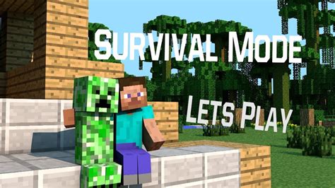Let S Play Minecraft Survival Mode Ep 1 Youtube
