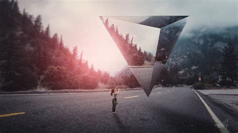 But a shallower depth of field can also be a powerful creative tool if used correctly, as it can isolate the subject by keeping it sharp, while the rest of. Surreal Landscape Geometric Photo Manipulation Photoshop ...