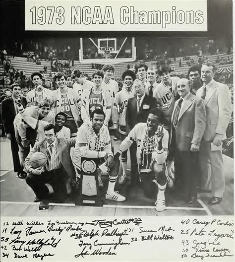 Ucla basketball wall display inside pauley pavilion. 1972-73 UCLA Bruins men's basketball team - Wikipedia