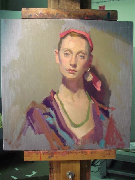 Nelson Shanks Painting People Portrait Portrait Painting