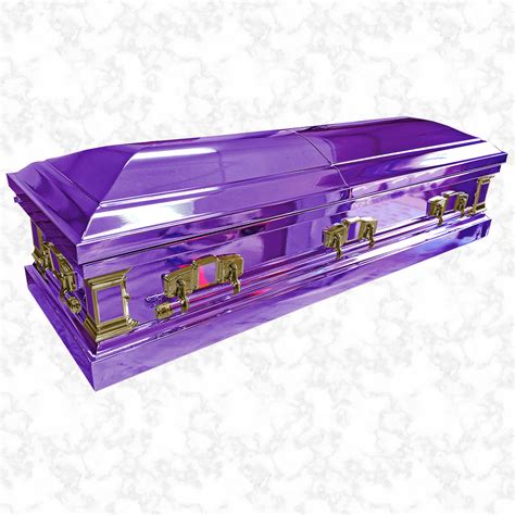 Chrome Metal American Caskets 7 Colours Available The Funeral Outlet
