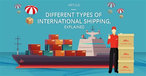 Different Types Of International Shipping Explained