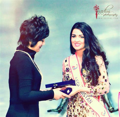 Miss Afghanistan 2014 Bahari Ibaadat Has Represented Afghanistan In