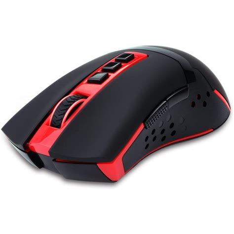 Redragon M692 Wireless Gaming Mouse Red Led Backlit Mmo 9 Button