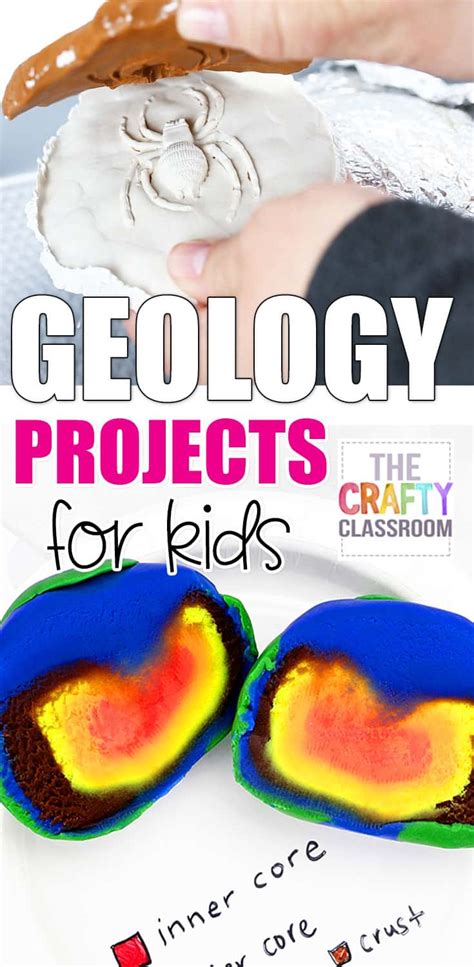 Geology Crafts For Kids Geology Activities Geology Earth Science