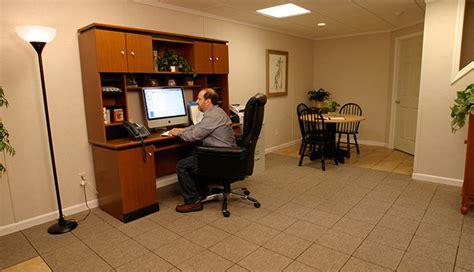 Basement Home Office Ideas And Designs Total Basement Finishing