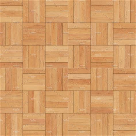 Seamless Wood Parquet Texture Chess Sand Color Custom Designed