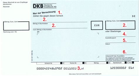 Der scheck dürfte aufgrund der vorlagefristen nicht mehr bei der bank einzulösen sein. DKB: Schecks kostenlos bestellen | Anleitung