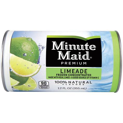 Minute Maid Frozen Concentrate Limeade 12 Fl Oz From Mollie Stones