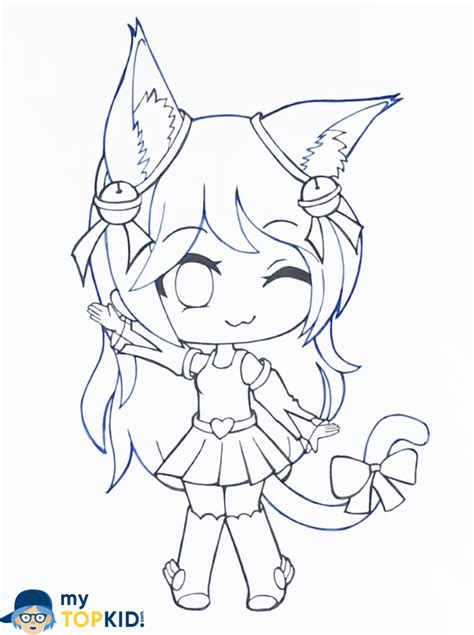 Table of contents gacha life coloring pages collection coloring page of cute and prett katty image Gacha Life Coloring Pages. New Unique Collection. Print ...