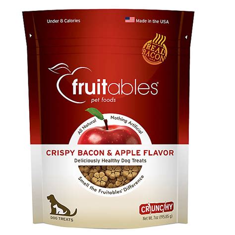 Fruitables® Dog Treat Natural Bacon And Apple Dog Biscuits And Bakery