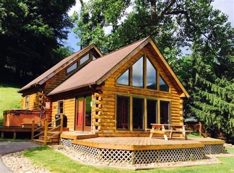 Located Within The Monongahela National Forest Harmans Log Cabins