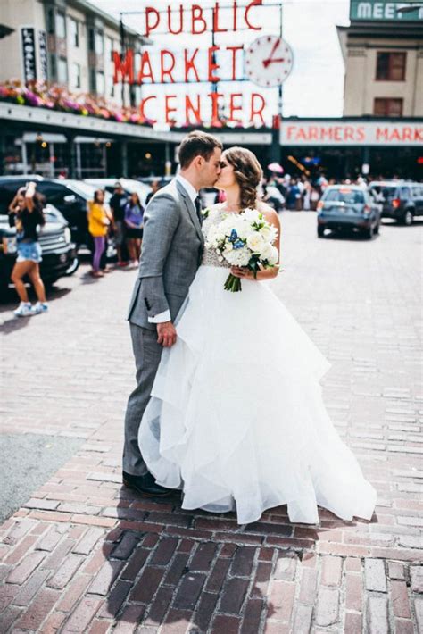 Fabulous Downtown Seattle Wedding At Sodo Park Junebug Weddings