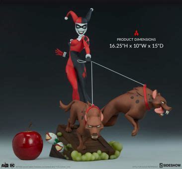 Batman The Animated Series Harley Quinn With Hyenas Statue By Sideshow The Toyark News