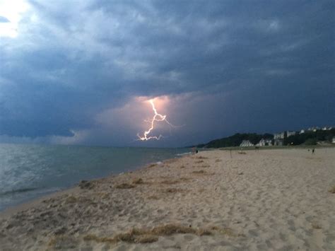 Lightning Over Lake Michigan Lake Michigan Lake Lightning